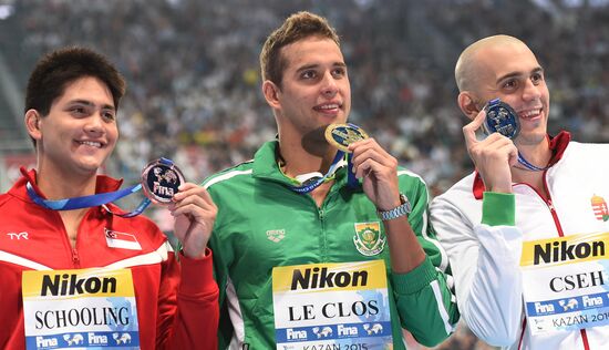 2015 FINA World Championships. Swimming. Day Seven. Evening session