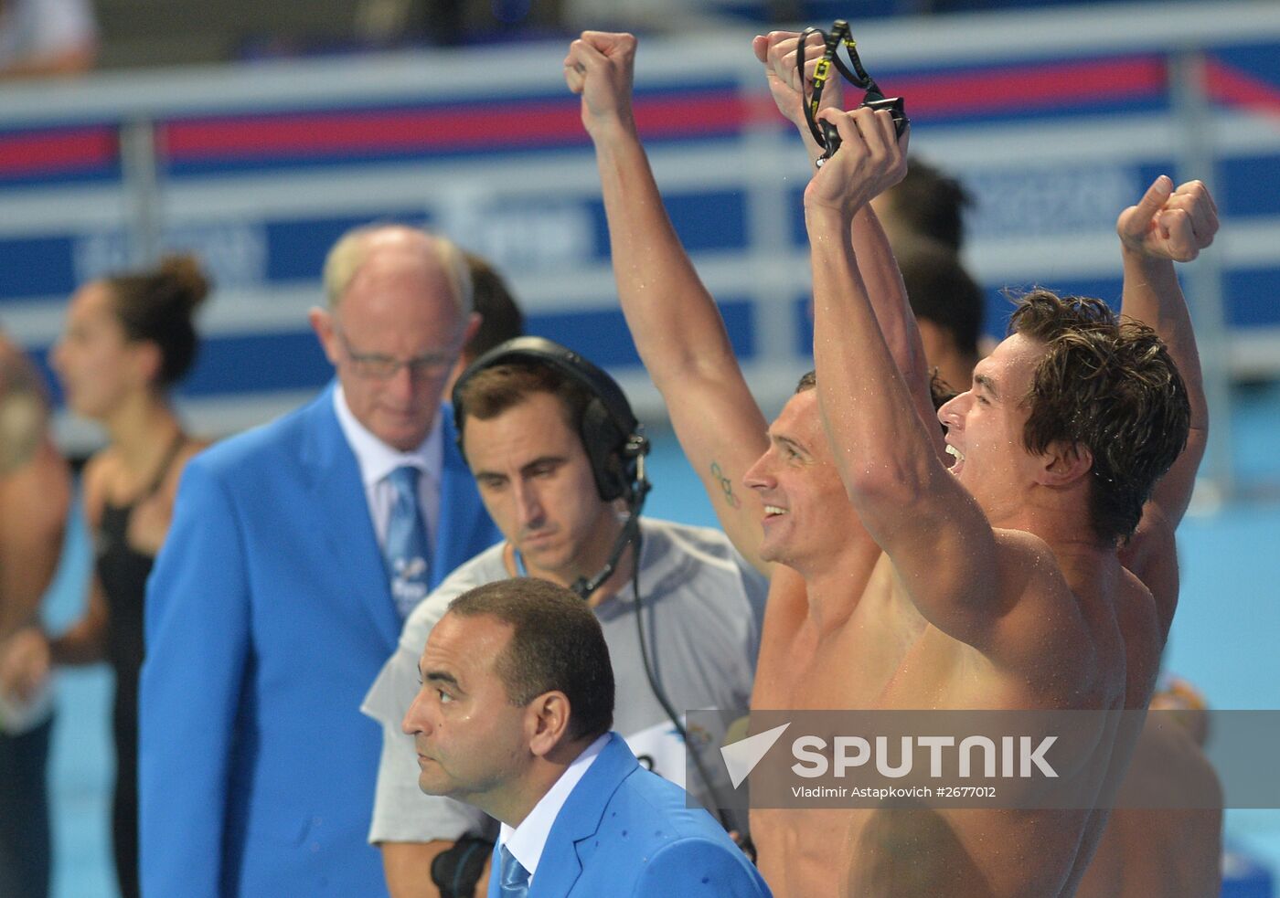 2015 FINA World Championships. Swimming. Day Seven. Evening session