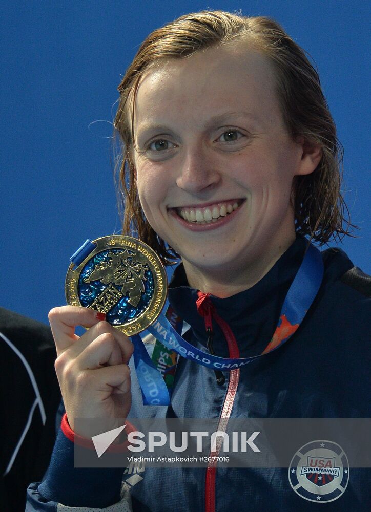 2015 FINA World Championships. Swimming. Day Seven. Evening session