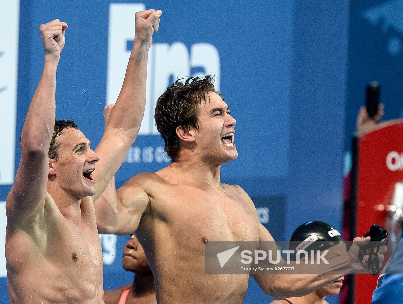 2015 FINA World Championships. Swimming. Day Seven. Evening session