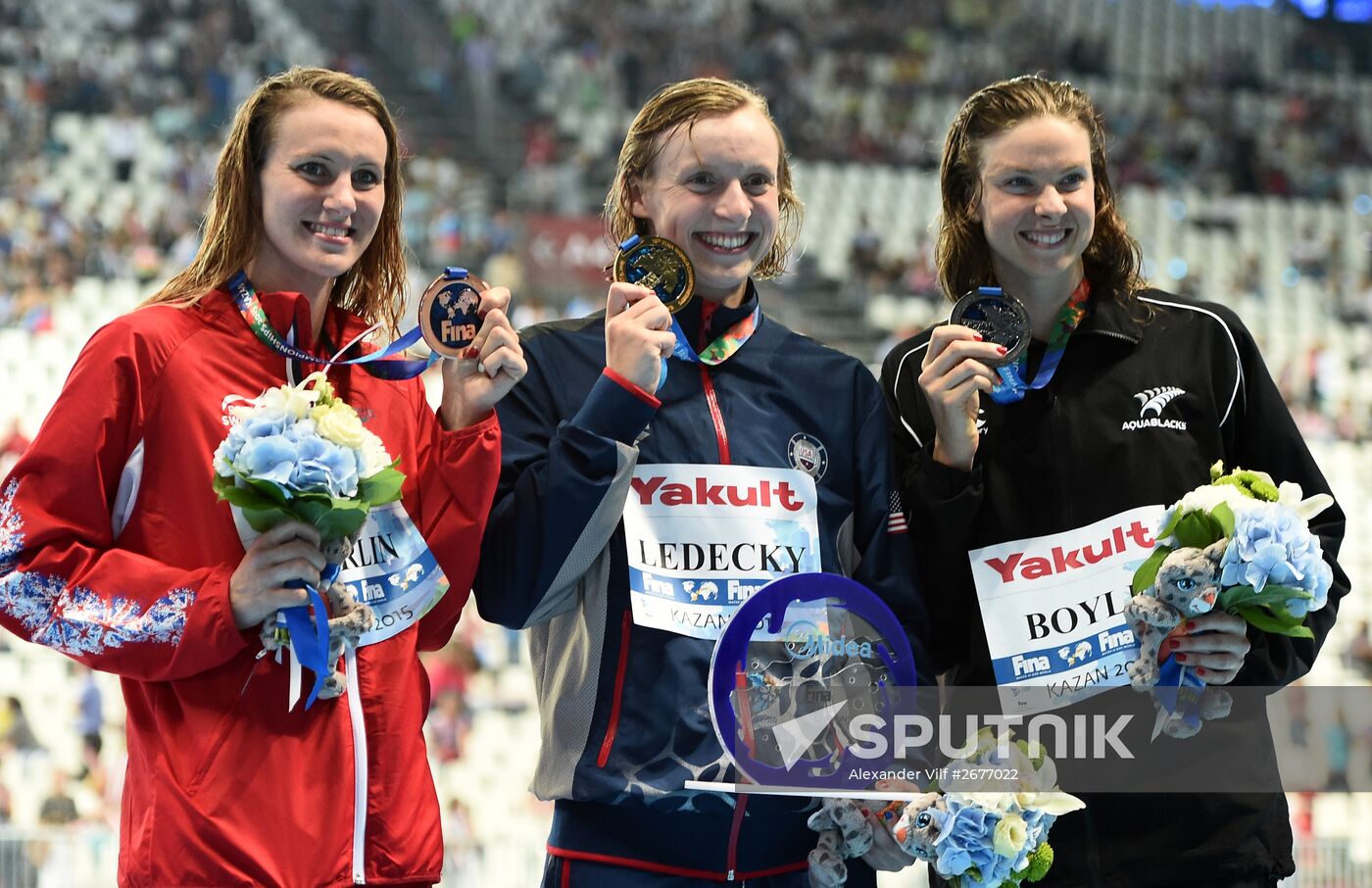 2015 FINA World Championships. Swimming. Day Seven. Evening session