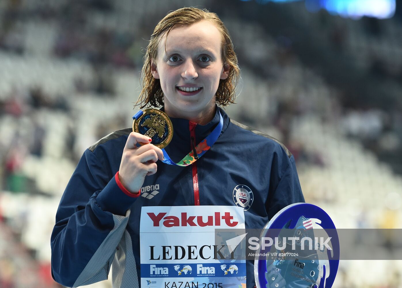 2015 FINA World Championships. Swimming. Day Seven. Evening session