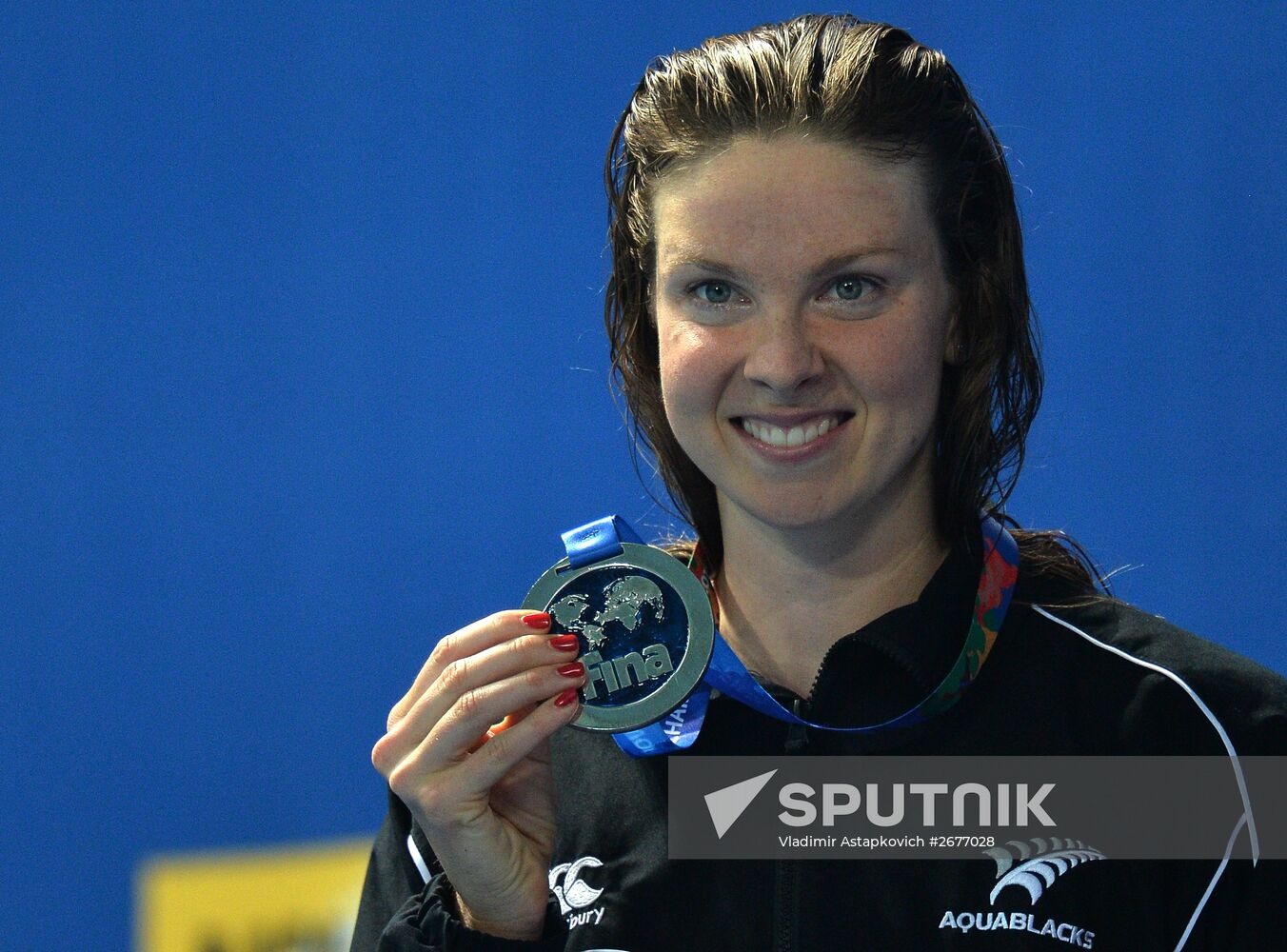 2015 FINA World Championships. Swimming. Day Seven. Evening session