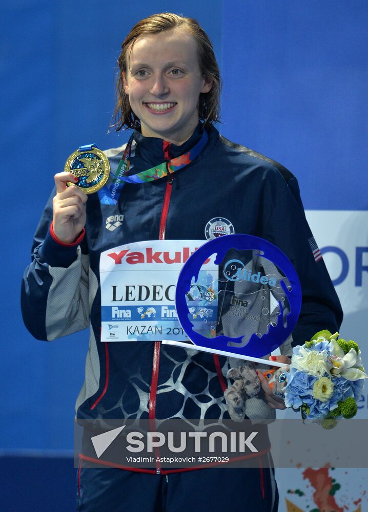 2015 FINA World Championships. Swimming. Day Seven. Evening session