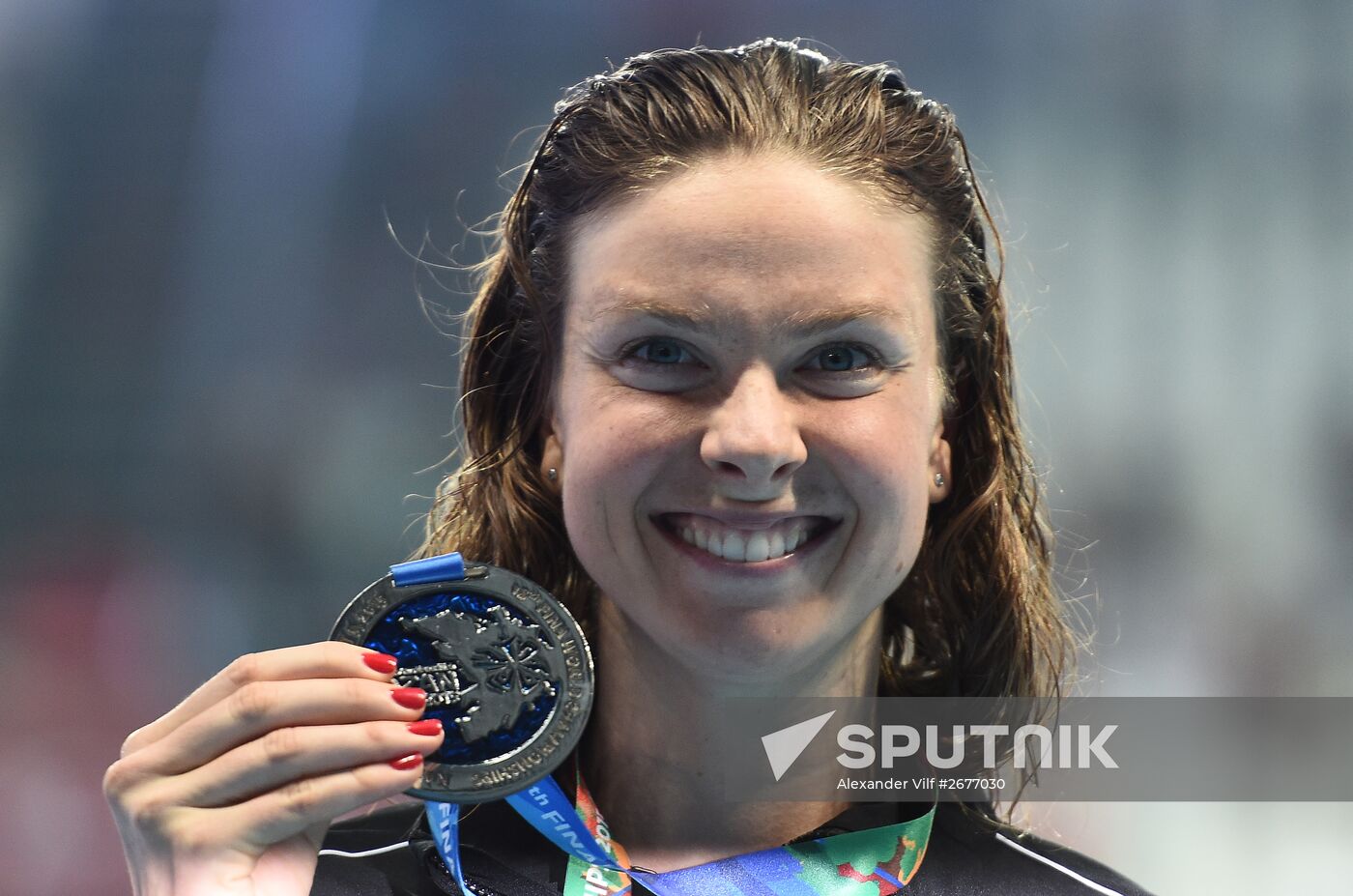 2015 FINA World Championships. Swimming. Day Seven. Evening session