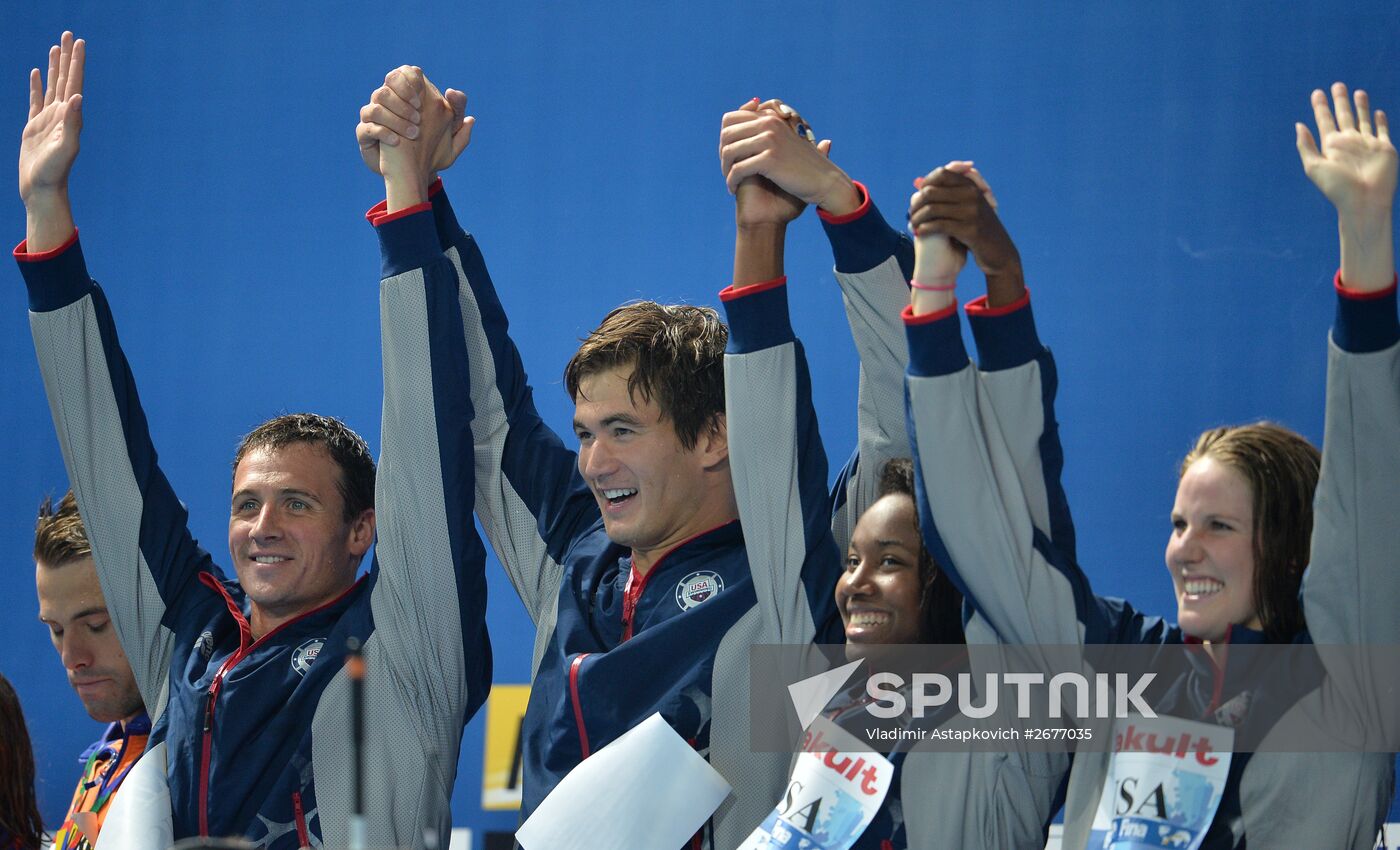 2015 FINA World Championships. Swimming. Day Seven. Evening session