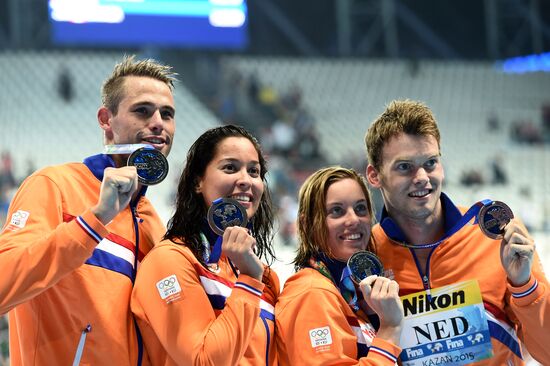 2015 FINA World Championships. Swimming. Day Seven. Evening session