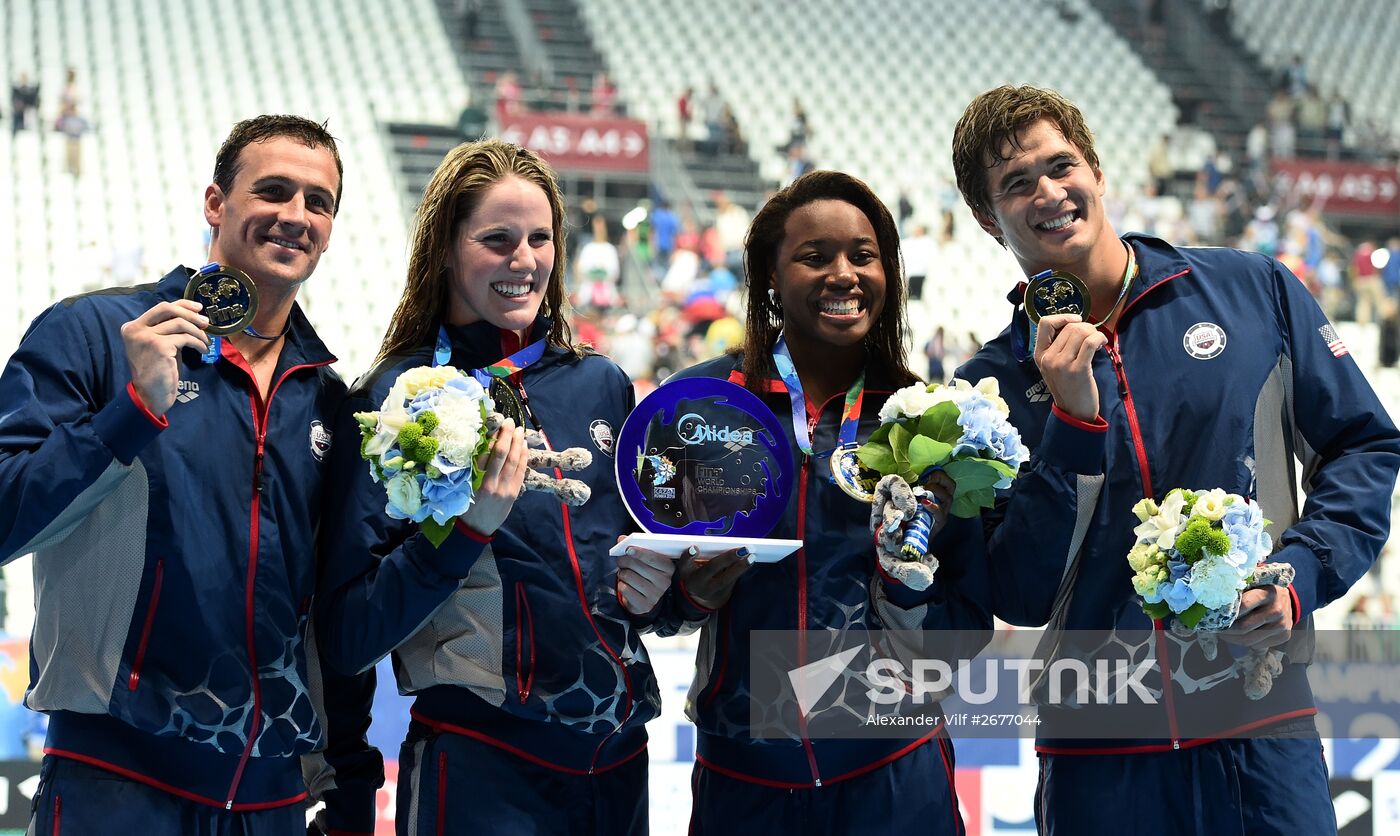 2015 FINA World Championships. Swimming. Day Seven. Evening session
