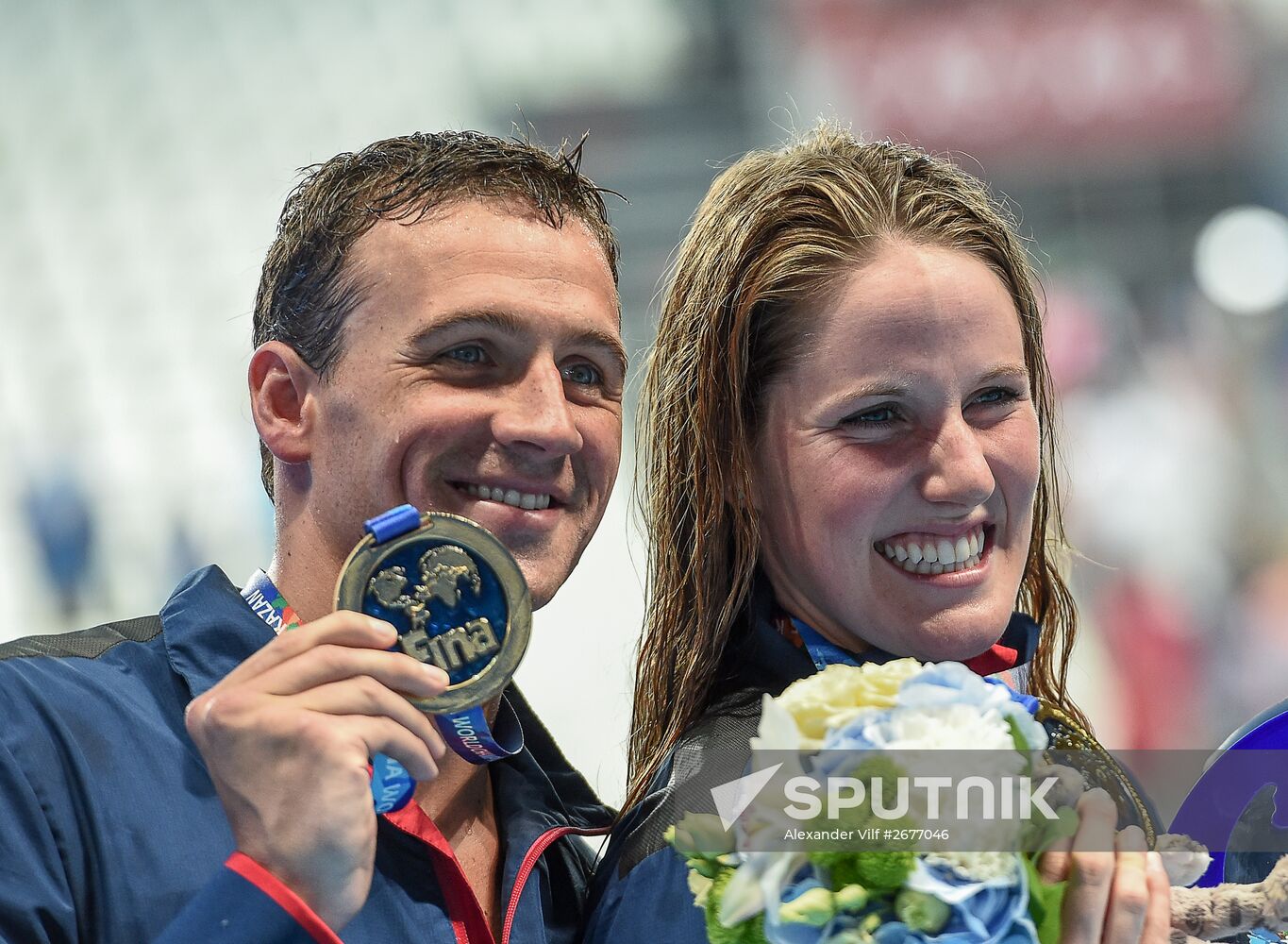 2015 FINA World Championships. Swimming. Day Seven. Evening session