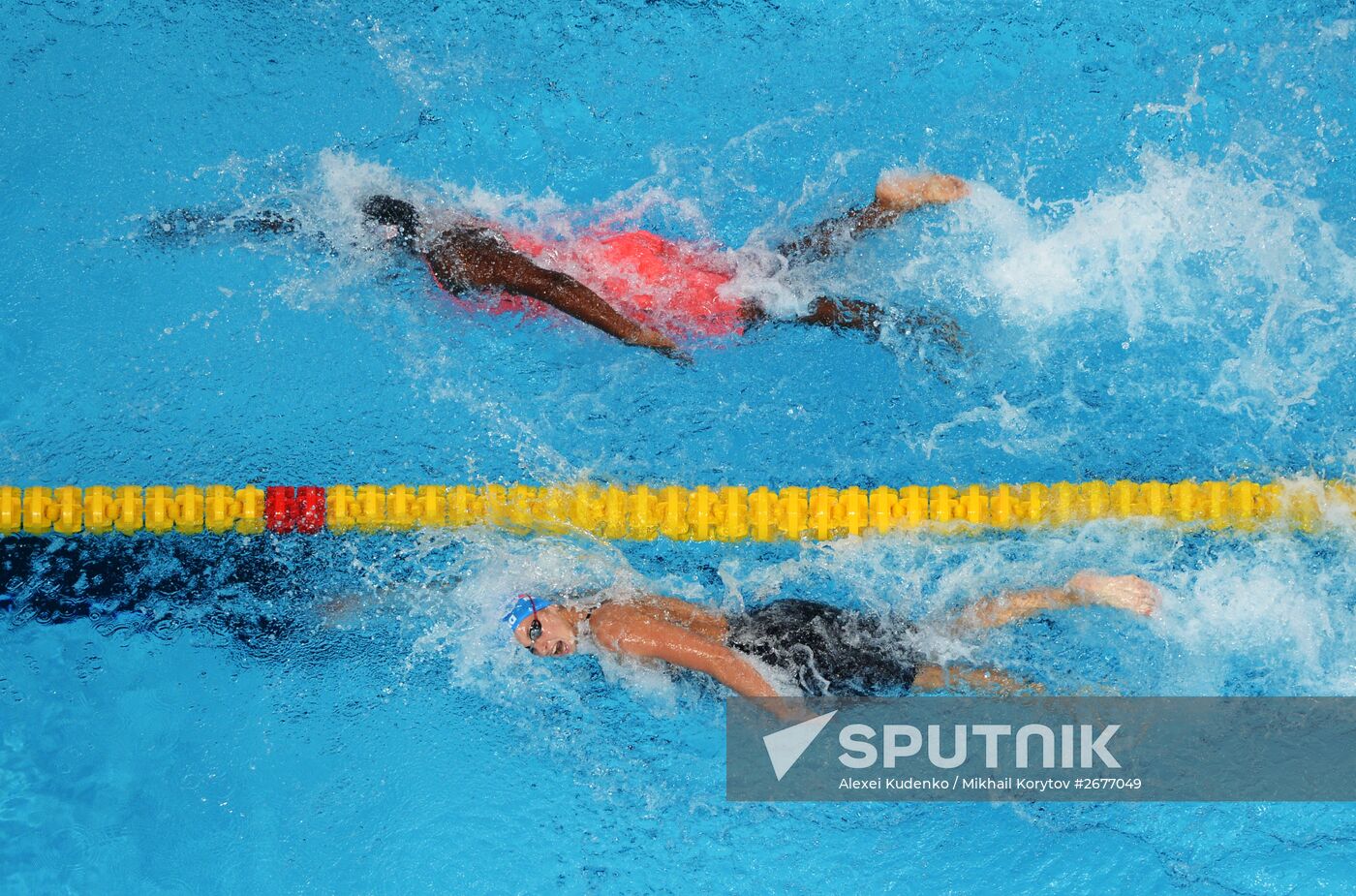 2015 FINA World Championships. Swimming. Day Seven. Evening session