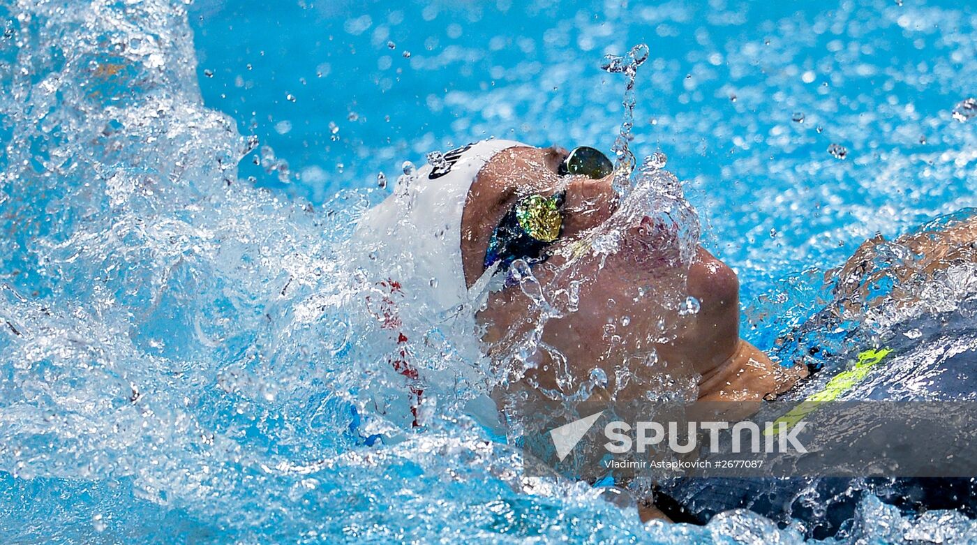 2015 FINA World Championships. Swimming. Day Seven. Evening session
