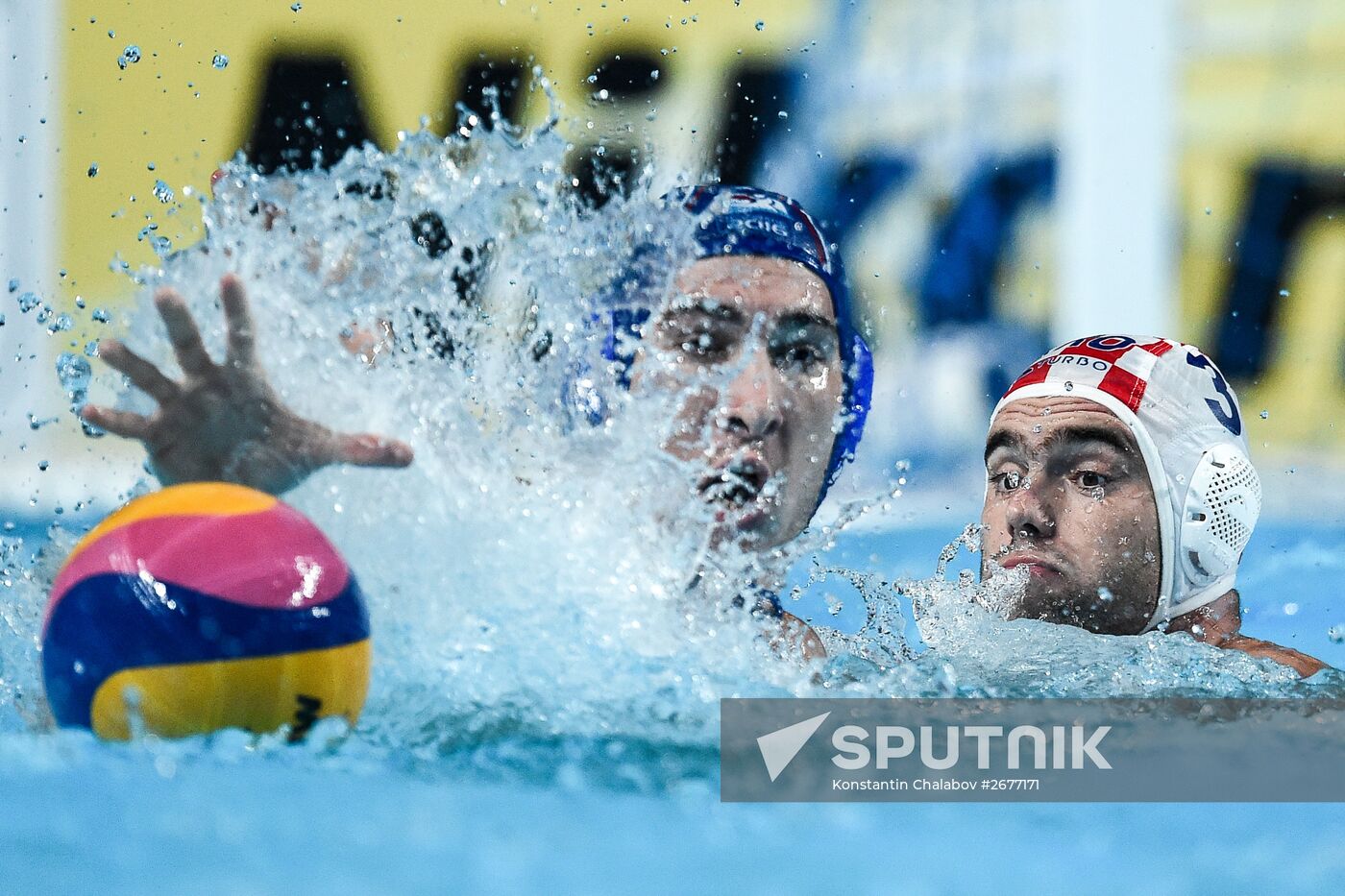 2015 FINA World Championships. Water Polo. Men. Croatia vs. Serbia