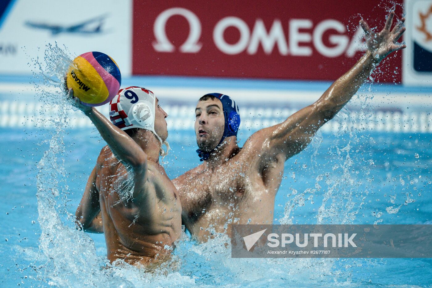2015 FINA World Championships. Water Polo. Men. Croatia vs. Serbia