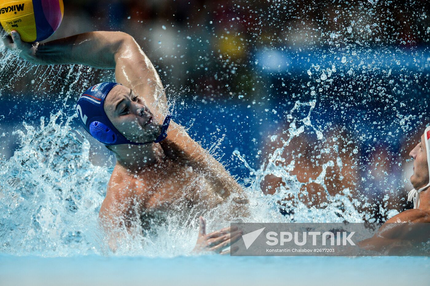 2015 FINA World Championships. Water Polo. Men. Croatia vs. Serbia