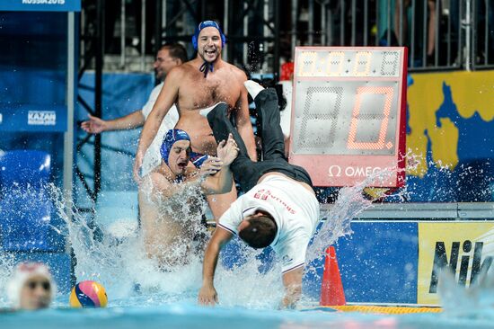 2015 FINA World Championships. Water Polo. Men. Croatia vs. Serbia