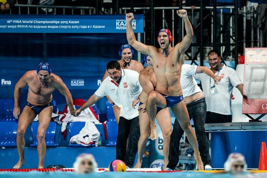 2015 FINA World Championships. Water Polo. Men. Croatia vs. Serbia