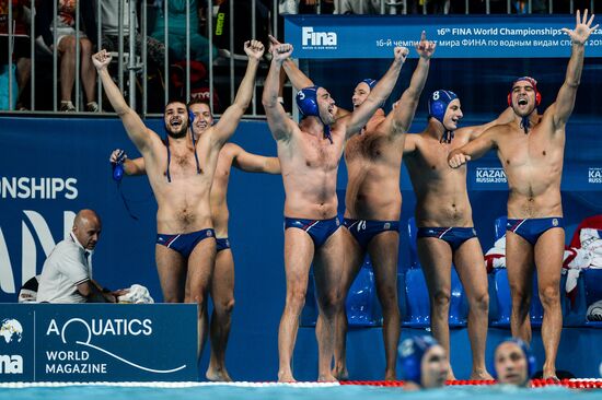 2015 FINA World Championships. Water Polo. Men. Croatia vs. Serbia