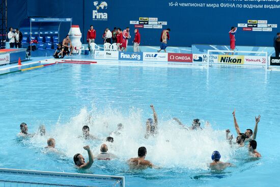 2015 FINA World Championships. Water Polo. Men. Croatia vs. Serbia