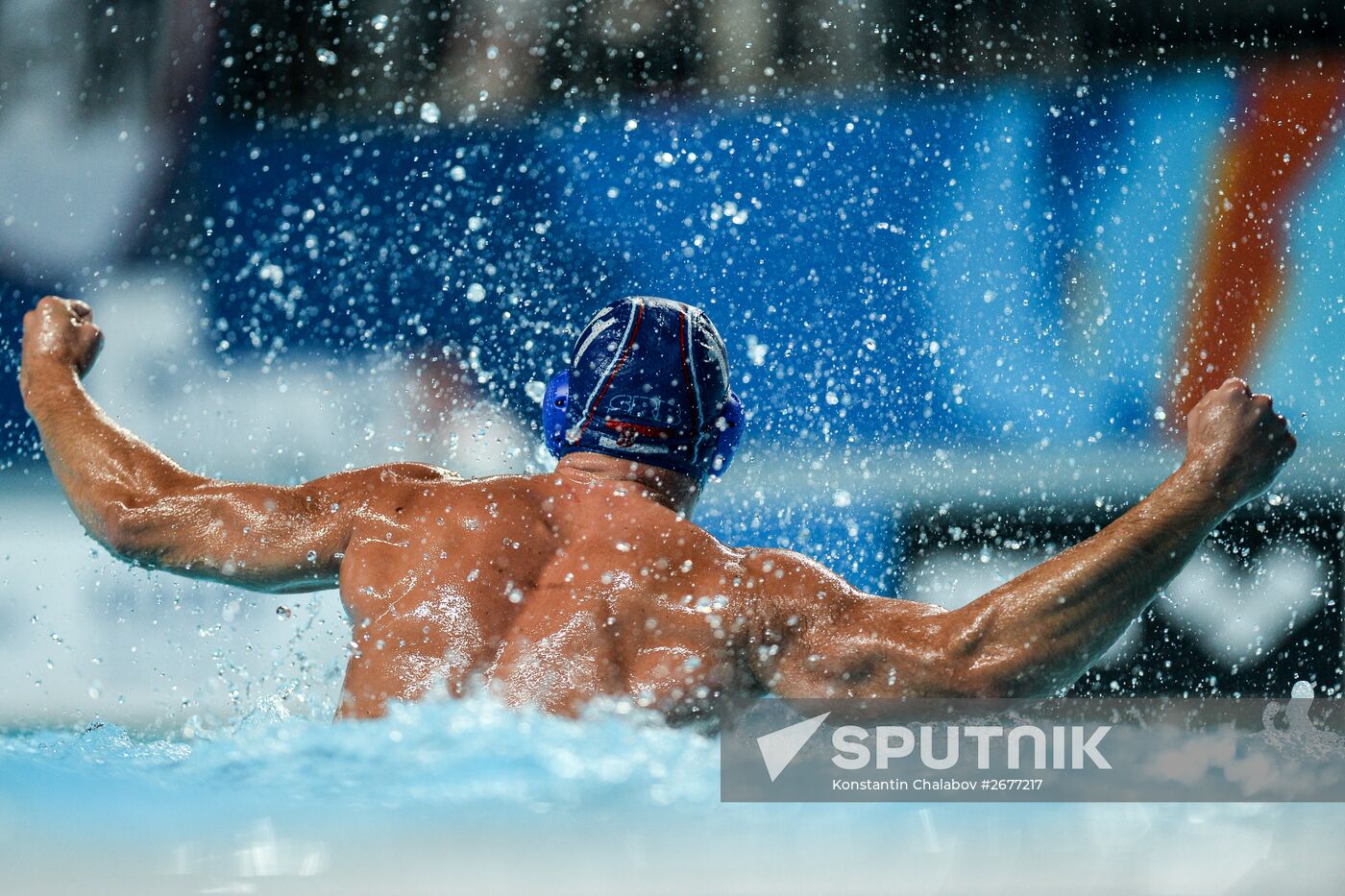 2015 FINA World Championships. Water Polo. Men. Croatia vs. Serbia