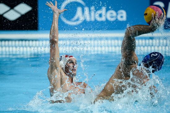 2015 FINA World Championships. Water Polo. Men. Croatia vs. Serbia