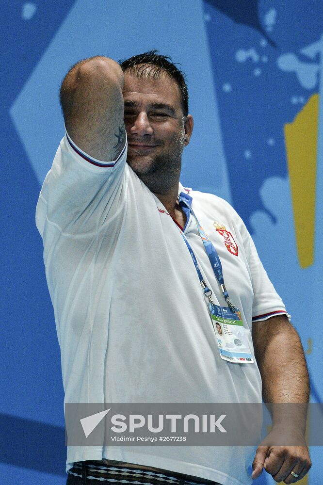 2015 FINA World Championships. Water Polo. Men. Croatia vs. Serbia