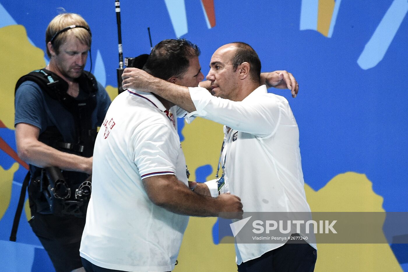 2015 FINA World Championships. Water Polo. Men. Croatia vs. Serbia