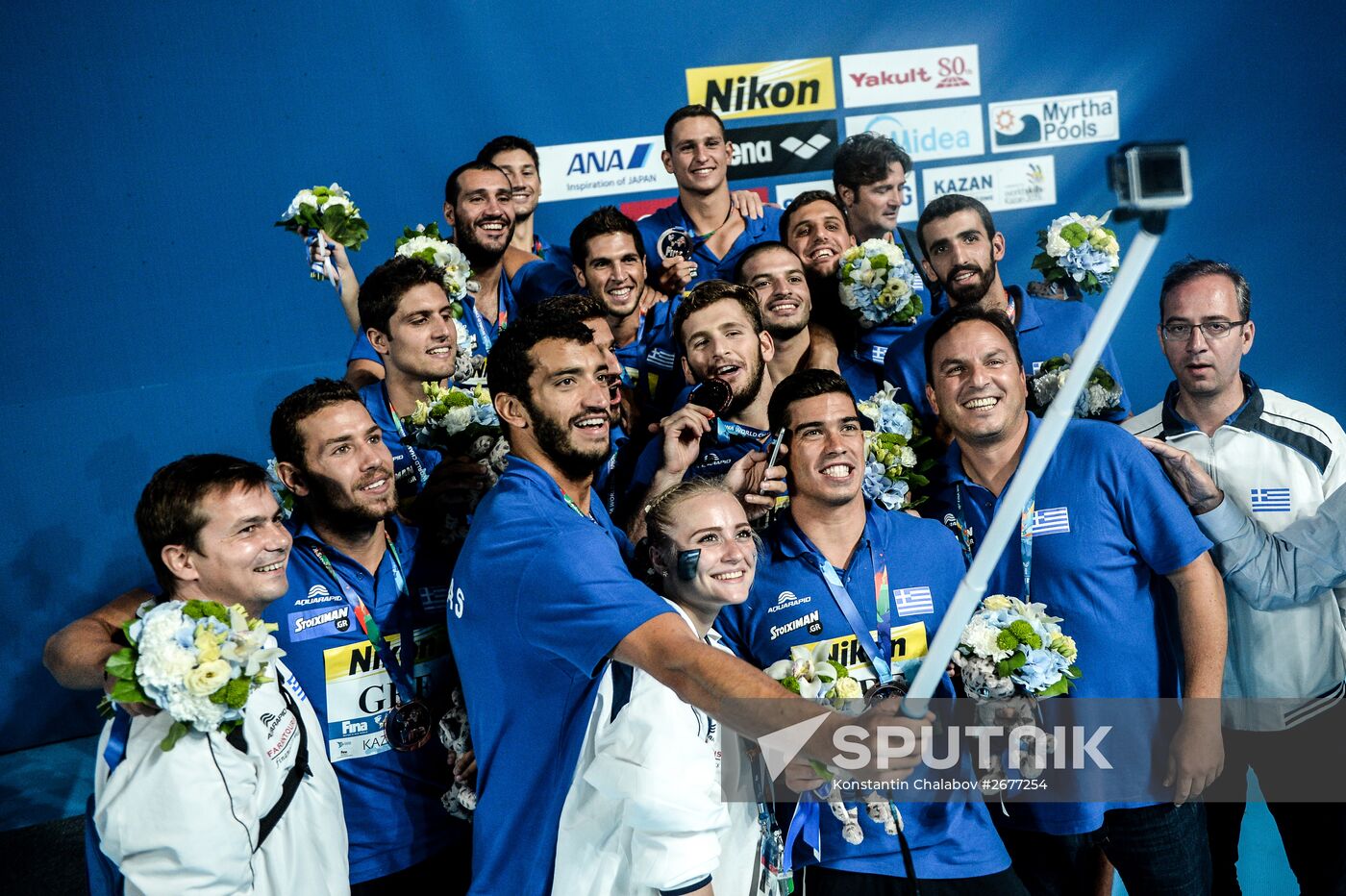 2015 FINA World Championships. Water Polo. Men. Croatia vs. Serbia