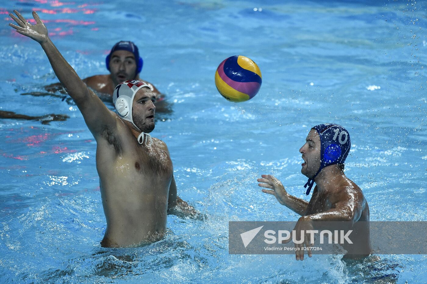 2015 FINA World Championships. Water Polo. Men. Croatia vs. Serbia