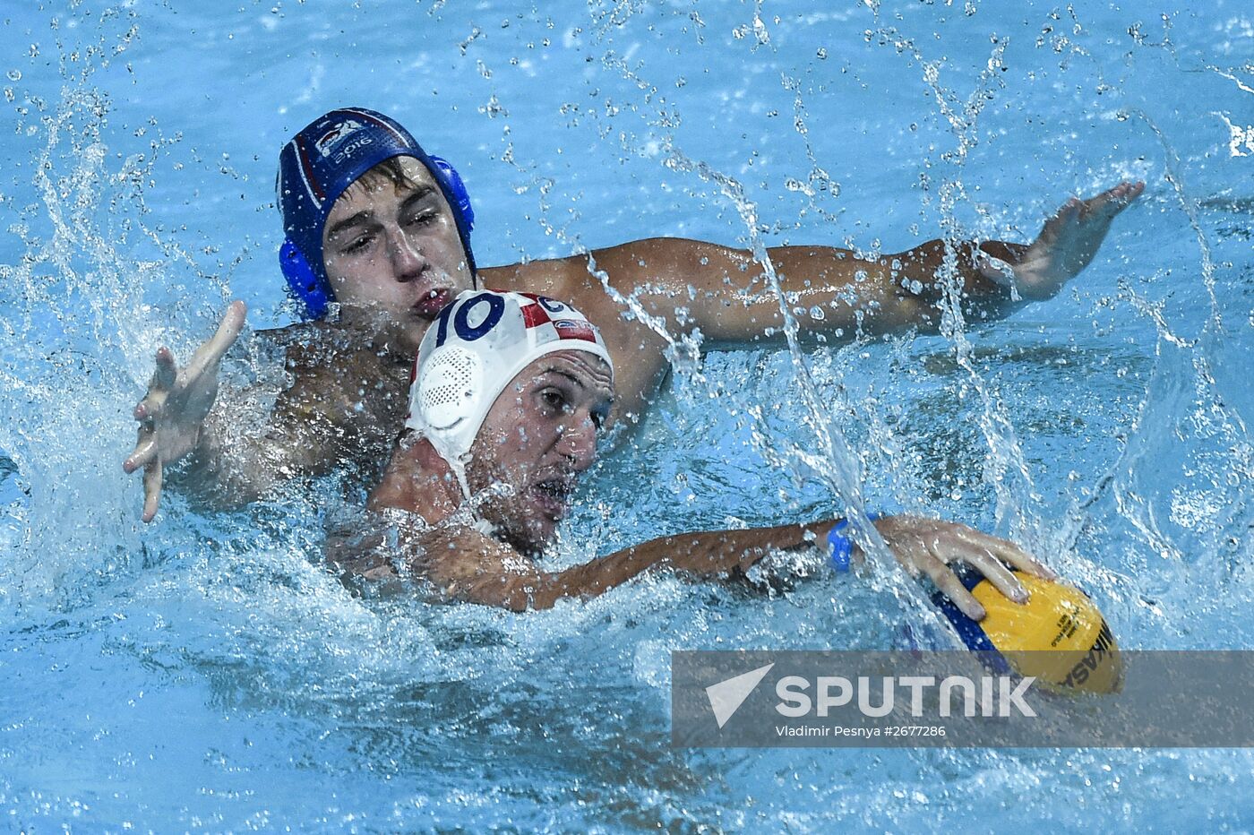 2015 FINA World Championships. Water Polo. Men. Croatia vs. Serbia