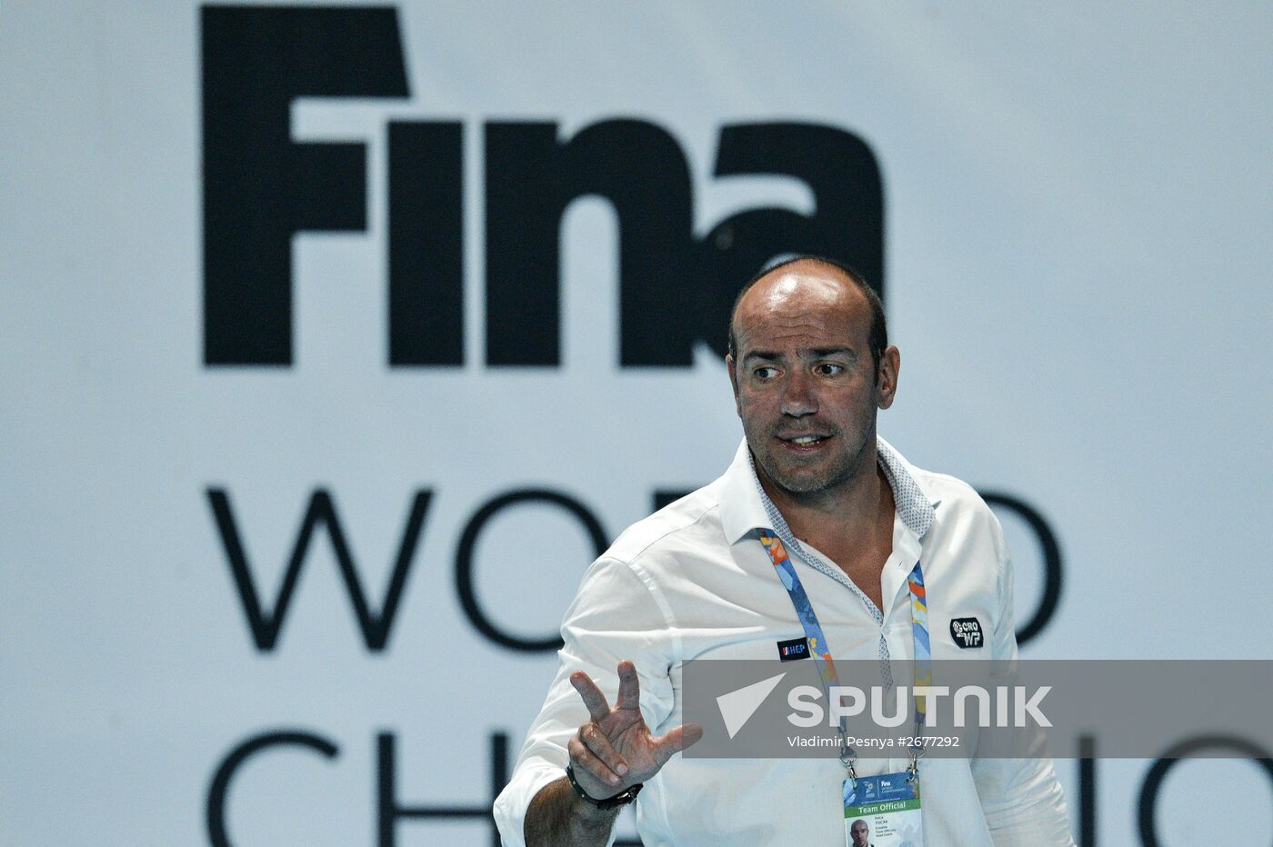 2015 FINA World Championships. Water Polo. Men. Croatia vs. Serbia