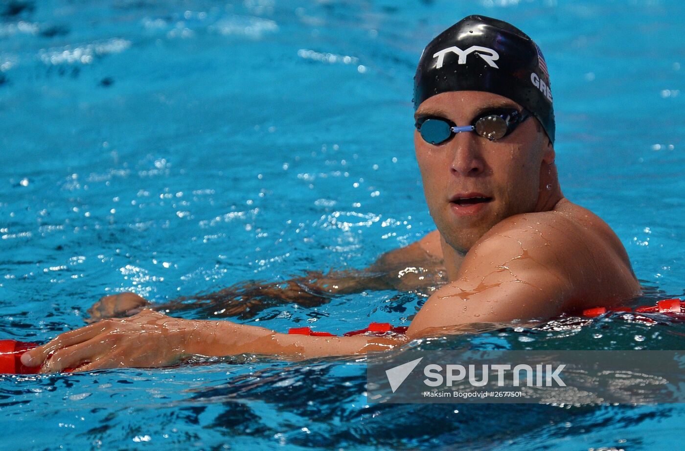2015 World Aquatics Championships. Swimming. Day eight. Evening session