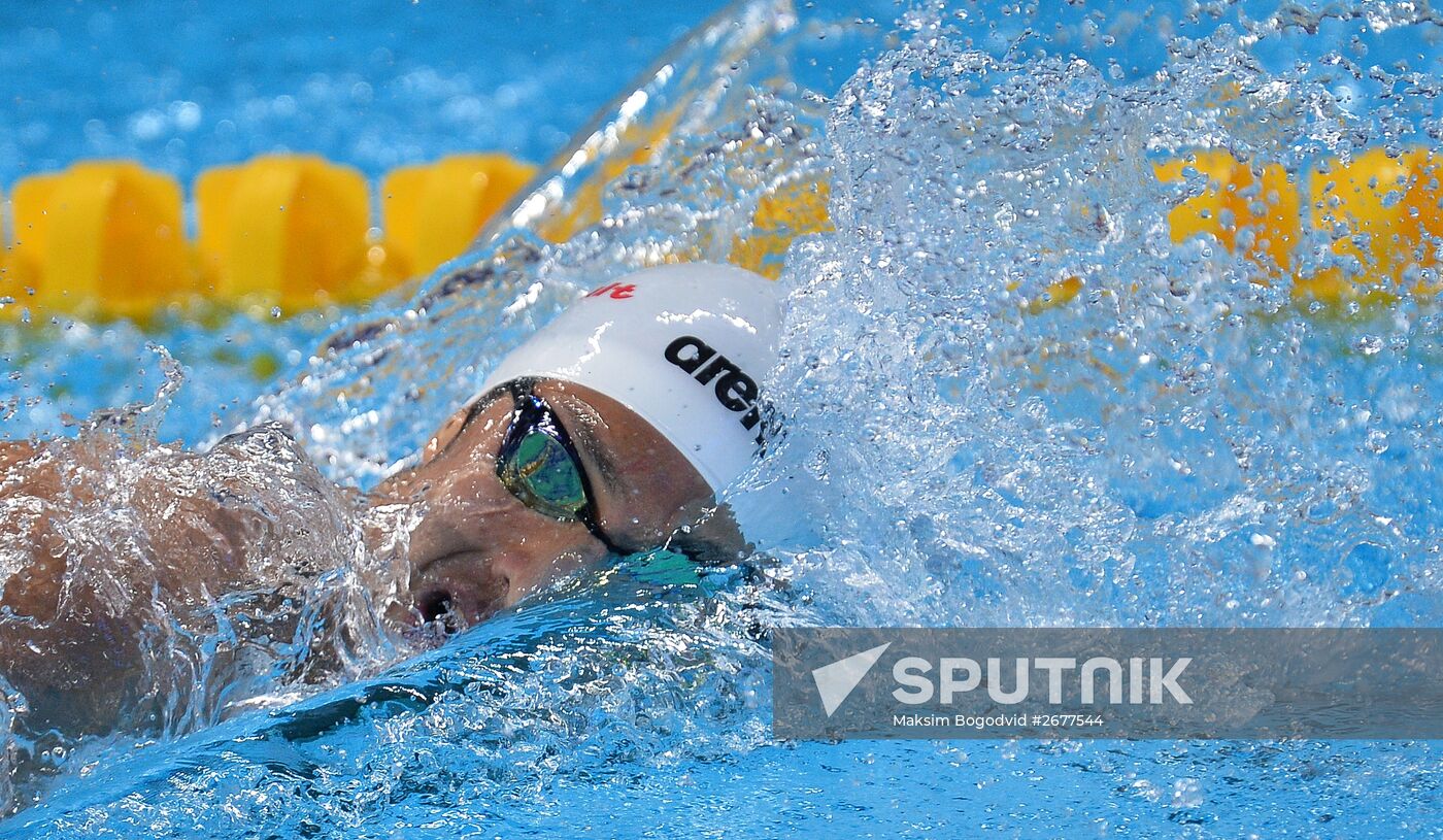 2015 World Aquatics Championships. Swimming. Day eight. Evening session