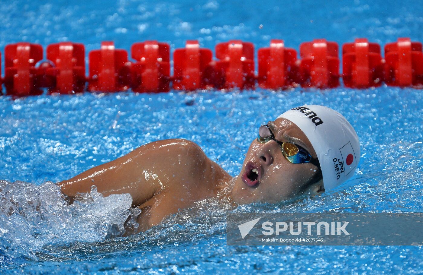 2015 World Aquatics Championships. Swimming. Day eight. Evening session