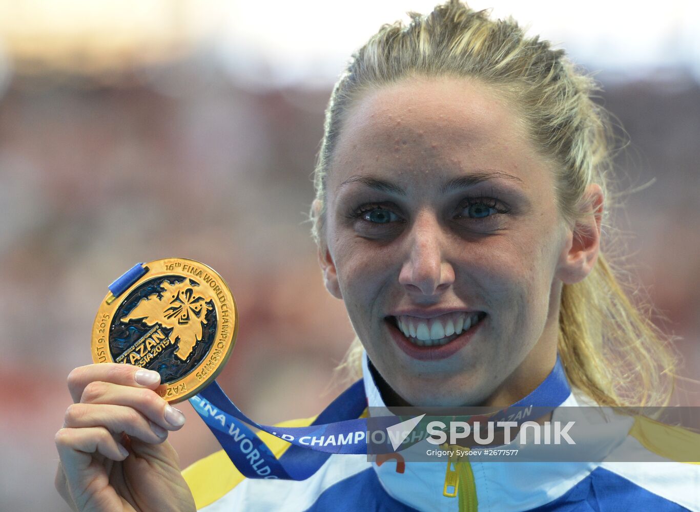 2015 World Aquatics Championships. Swimming. Day eight. Evening session