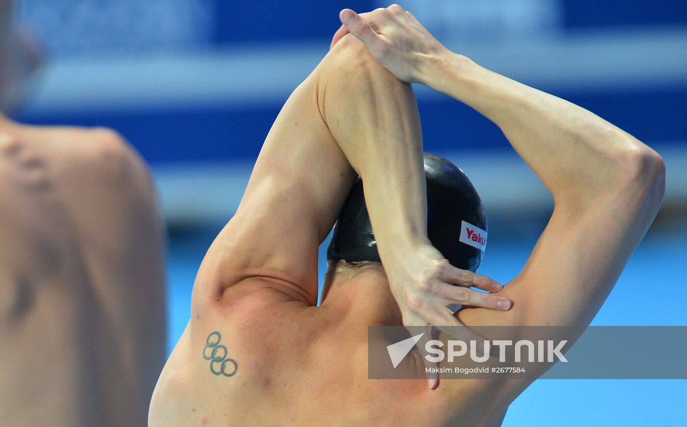 2015 World Aquatics Championships. Swimming. Day eight. Evening session