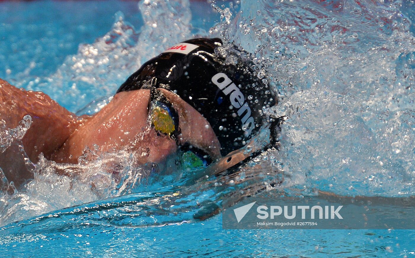 2015 World Aquatics Championships. Swimming. Day eight. Evening session