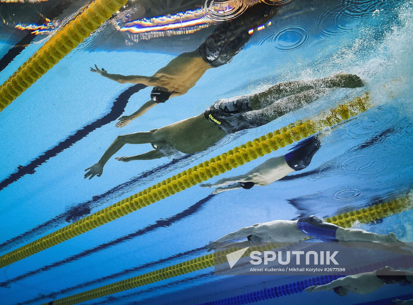 2015 World Aquatics Championships. Swimming. Day eight. Evening session