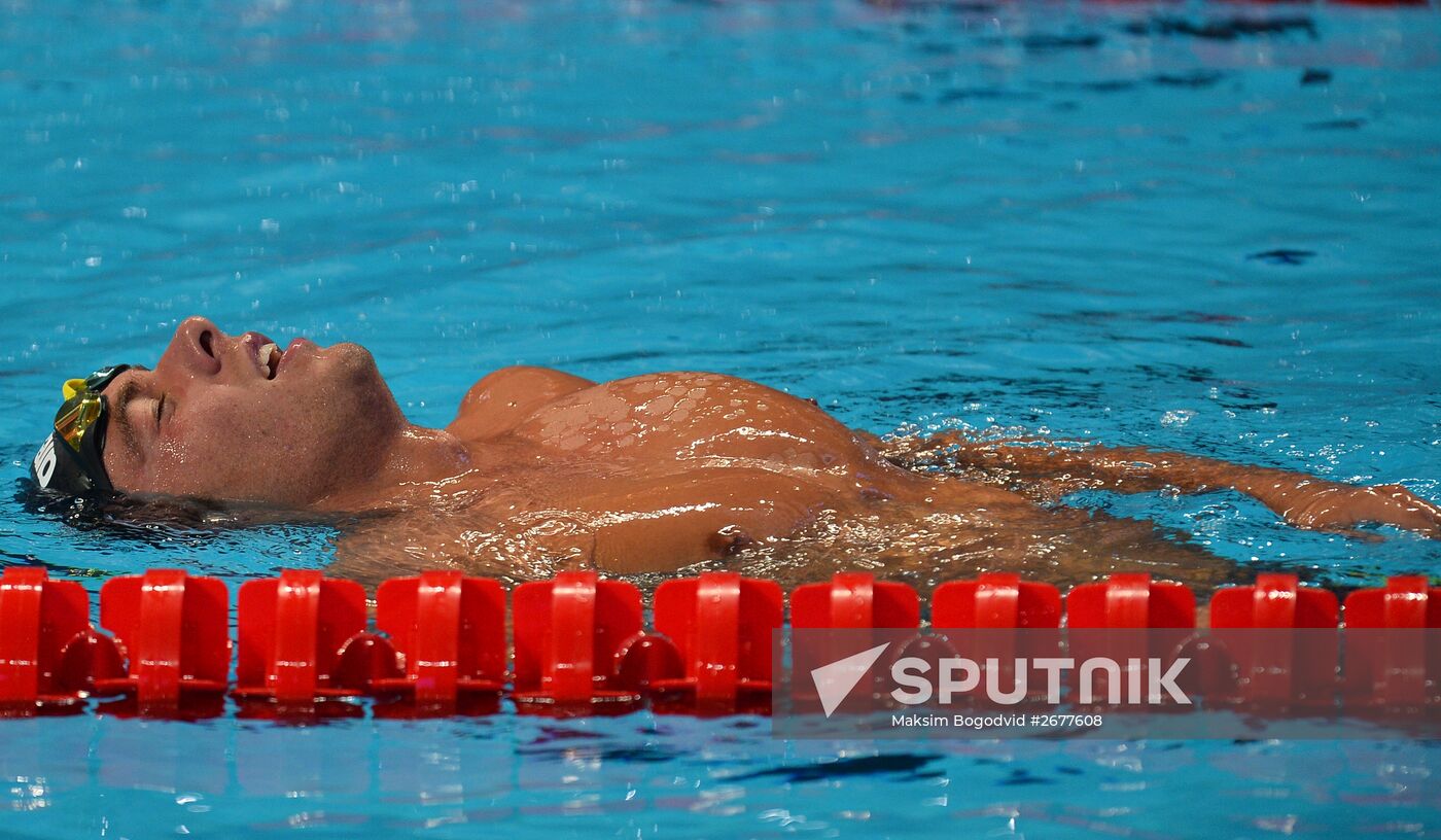 2015 World Aquatics Championships. Swimming. Day eight. Evening session