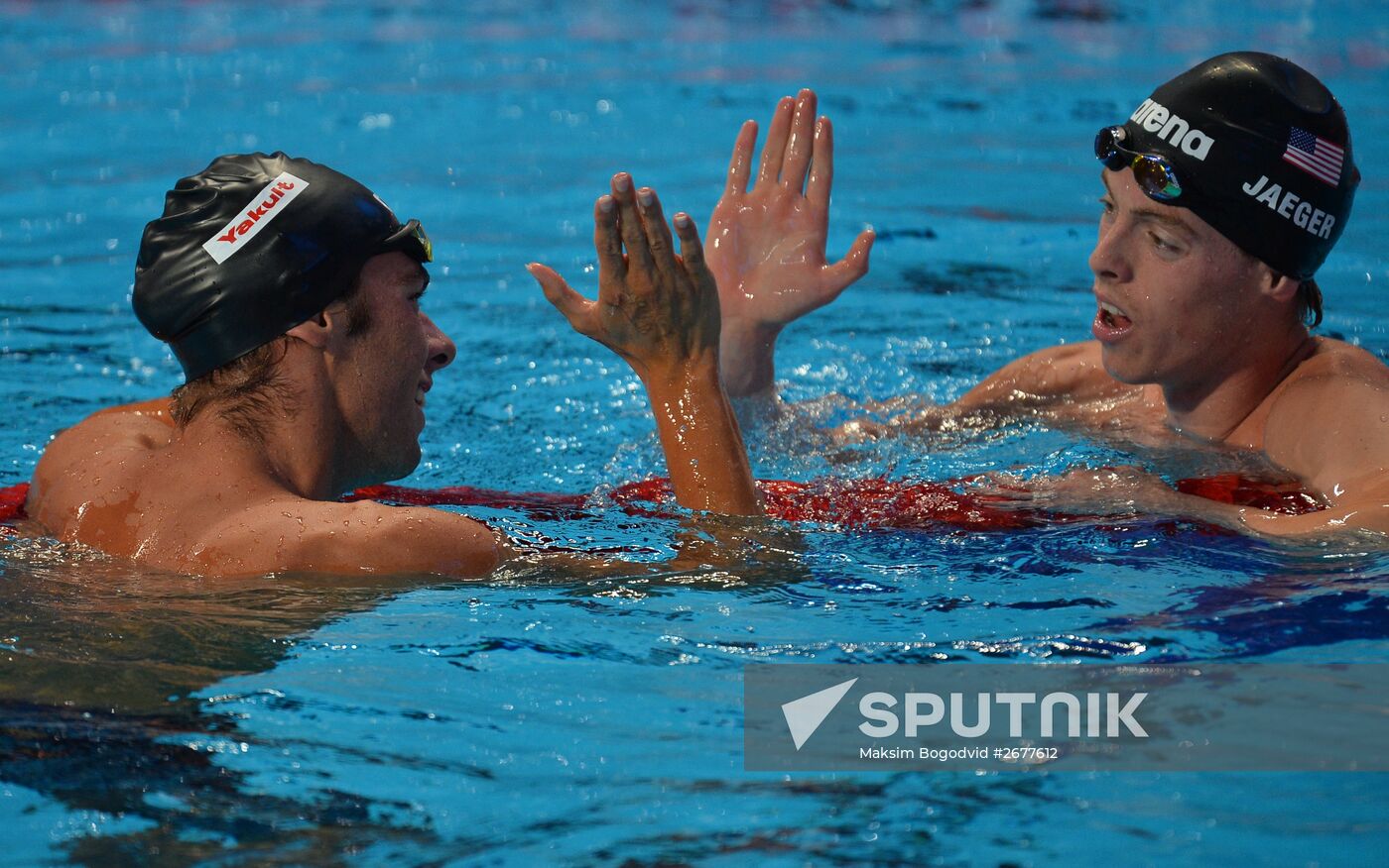 2015 World Aquatics Championships. Swimming. Day eight. Evening session