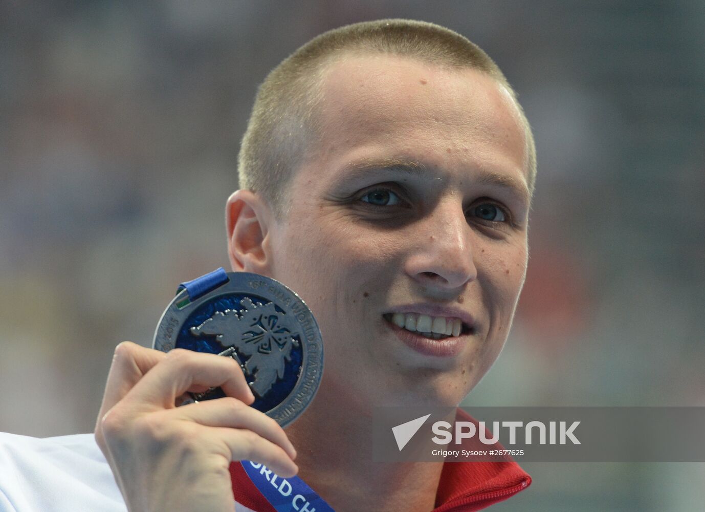 2015 World Aquatics Championships. Swimming. Day eight. Evening session