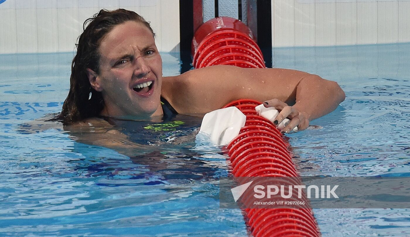 2015 World Aquatics Championships. Swimming. Day eight. Evening session