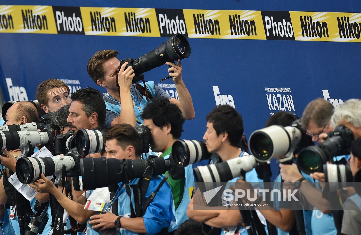 2015 World Aquatics Championships. Swimming. Day eight. Evening session