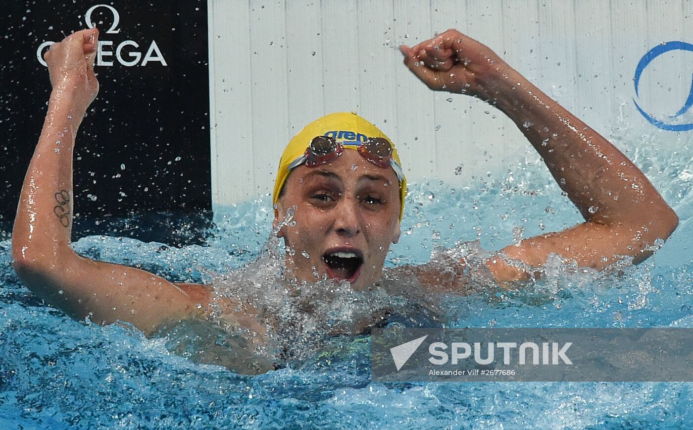 2015 World Aquatics Championships. Swimming. Day eight. Evening session