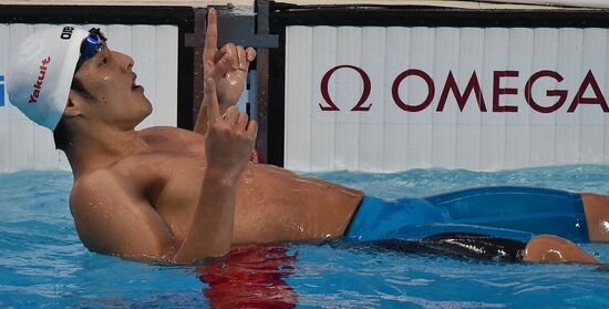 2015 World Aquatics Championships. Swimming. Day eight. Evening session