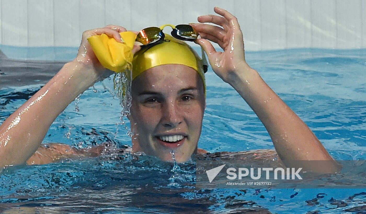 2015 World Aquatics Championships. Swimming. Day eight. Evening session