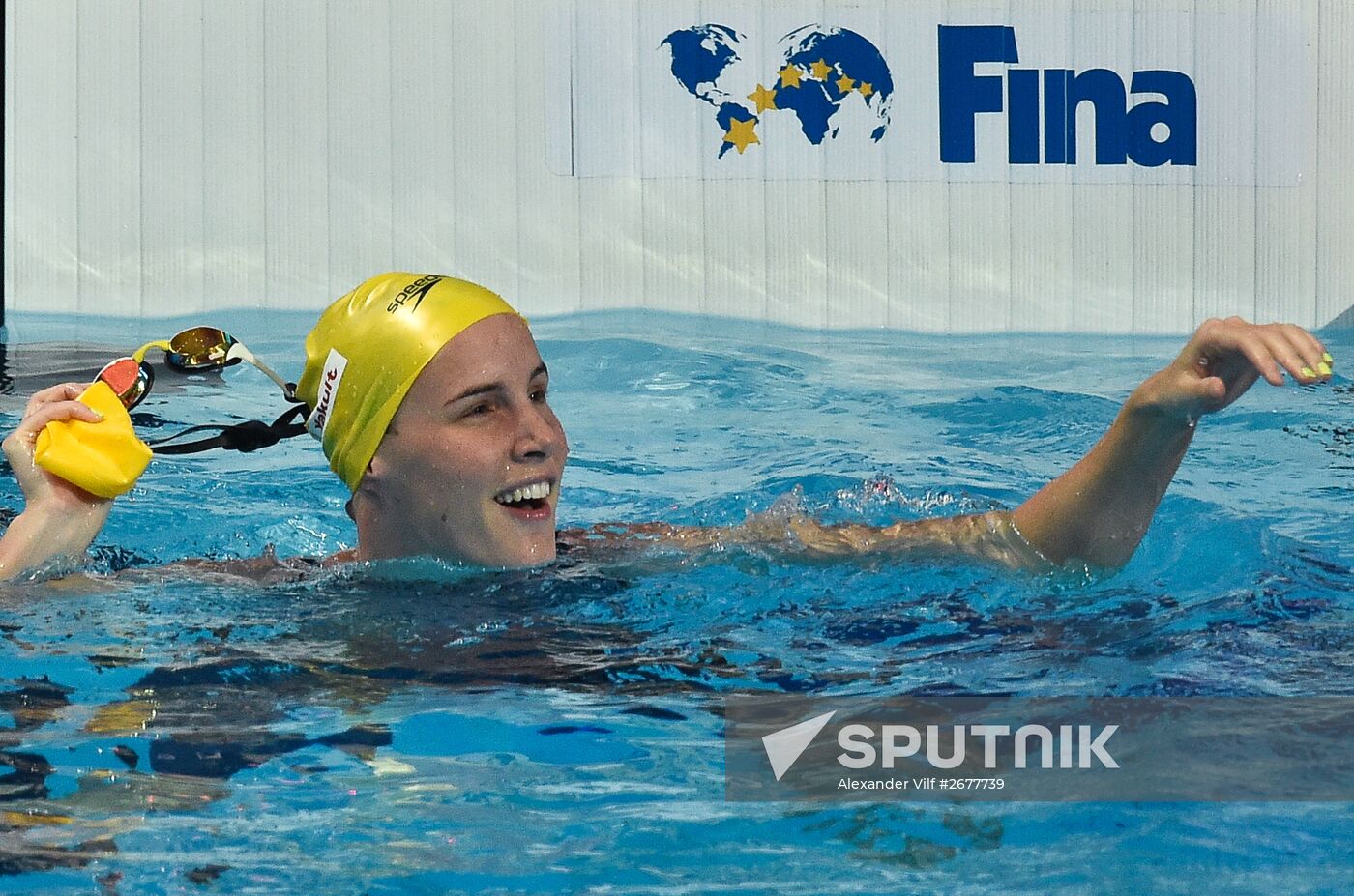 2015 World Aquatics Championships. Swimming. Day eight. Evening session