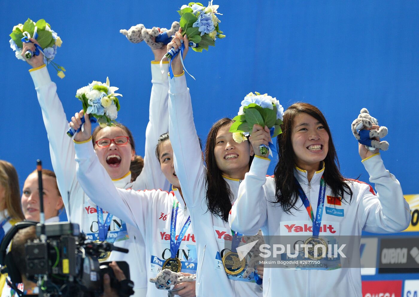 2015 World Aquatics Championships. Swimming. Day eight. Evening session