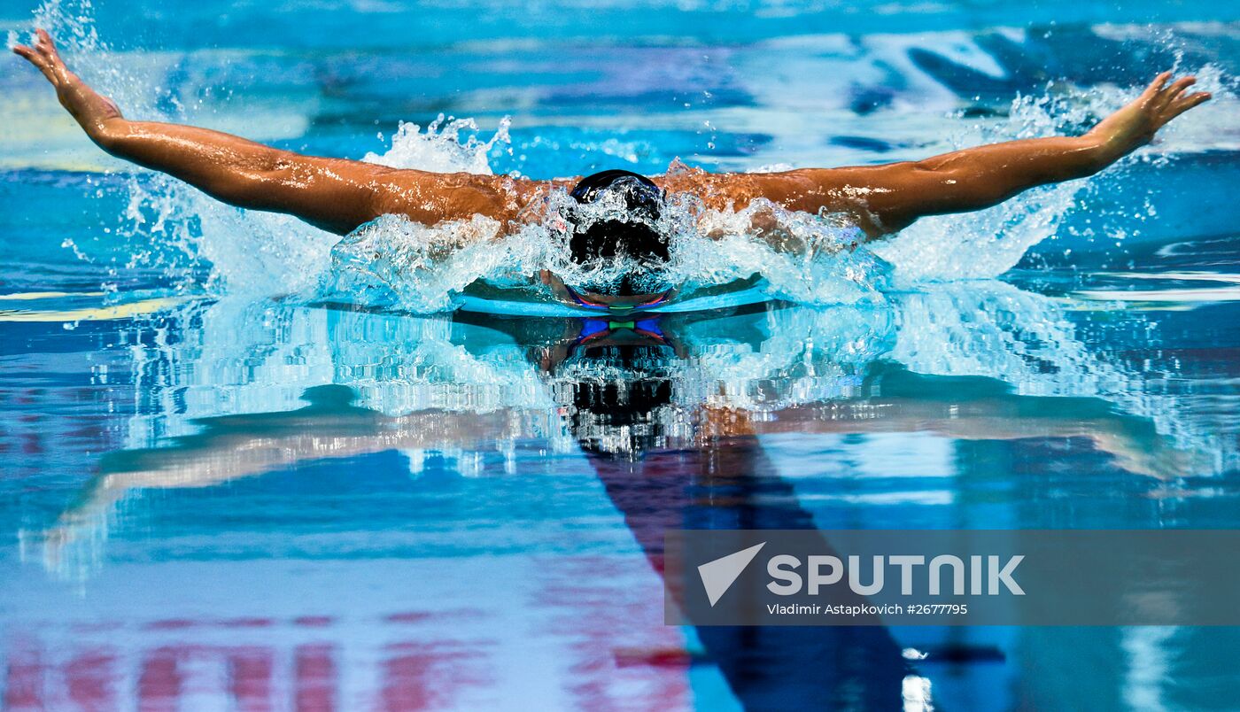 2015 World Aquatics Championships. Swimming. Day eight. Evening session