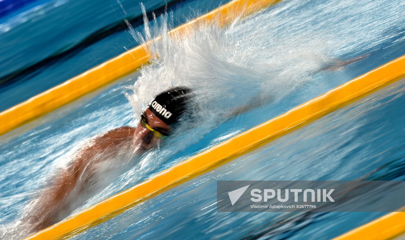 2015 World Aquatics Championships. Swimming. Day eight. Evening session