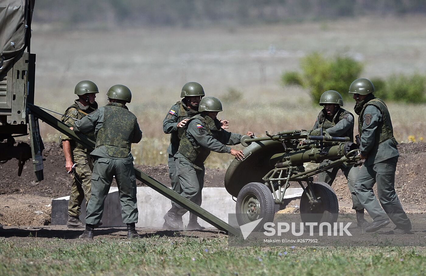 Masters of Artillery Fire competition in Saratov Region